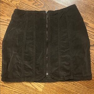 Free People - We the Free Front Zip Mini Skirt